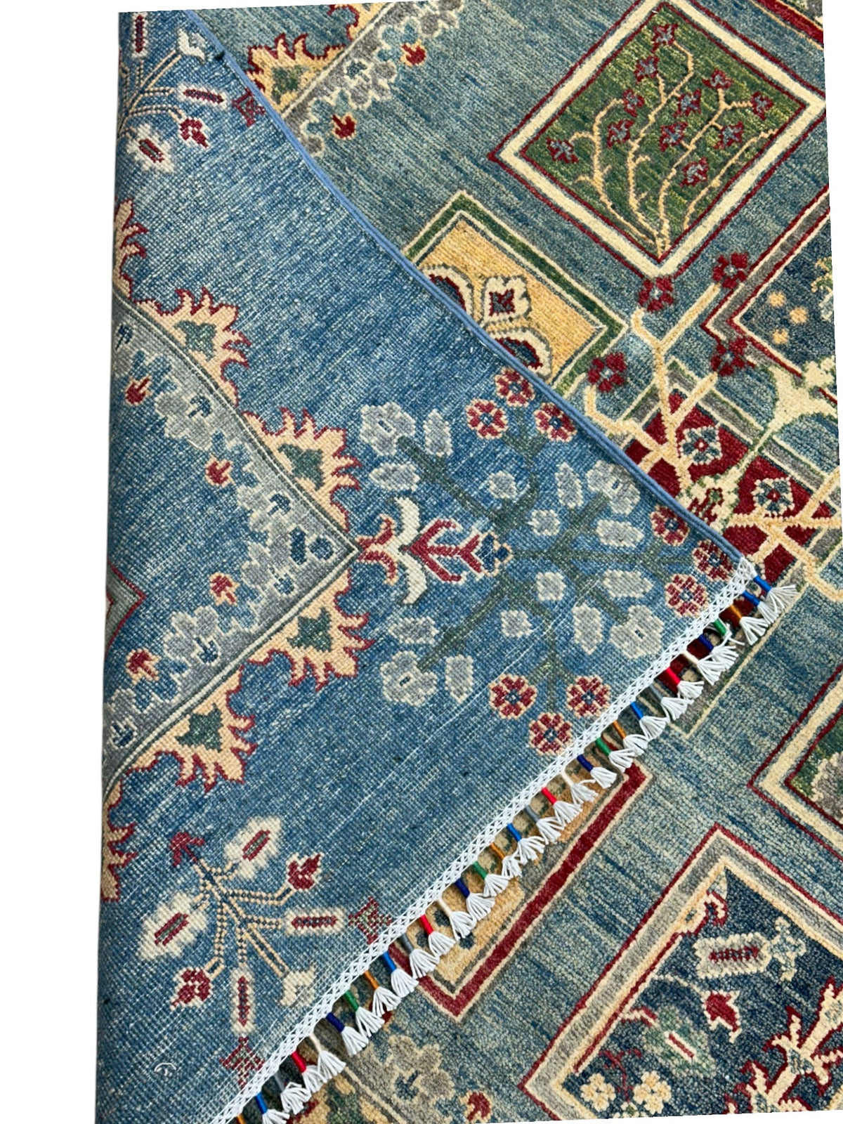 Afghani Rug 9x12 size range tribal laid flat