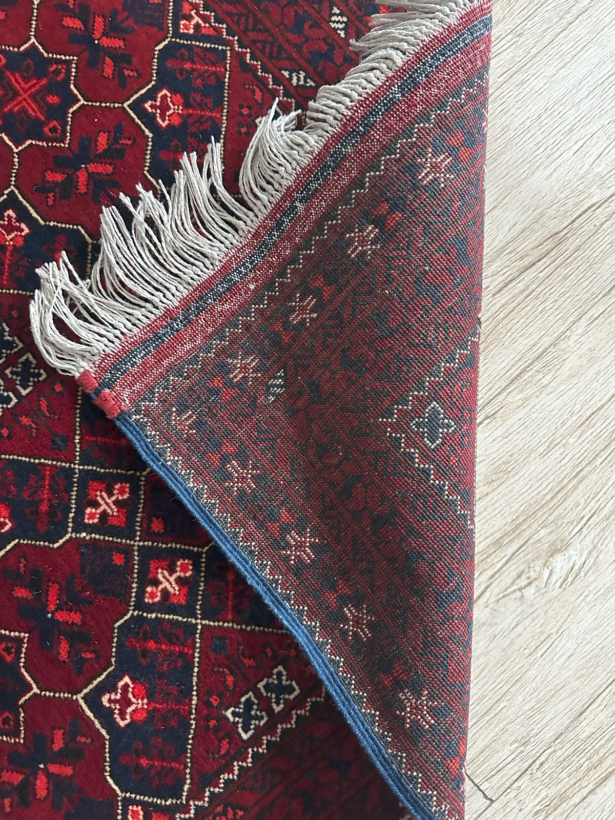 Afghani Runner runner size range tribal laid flat