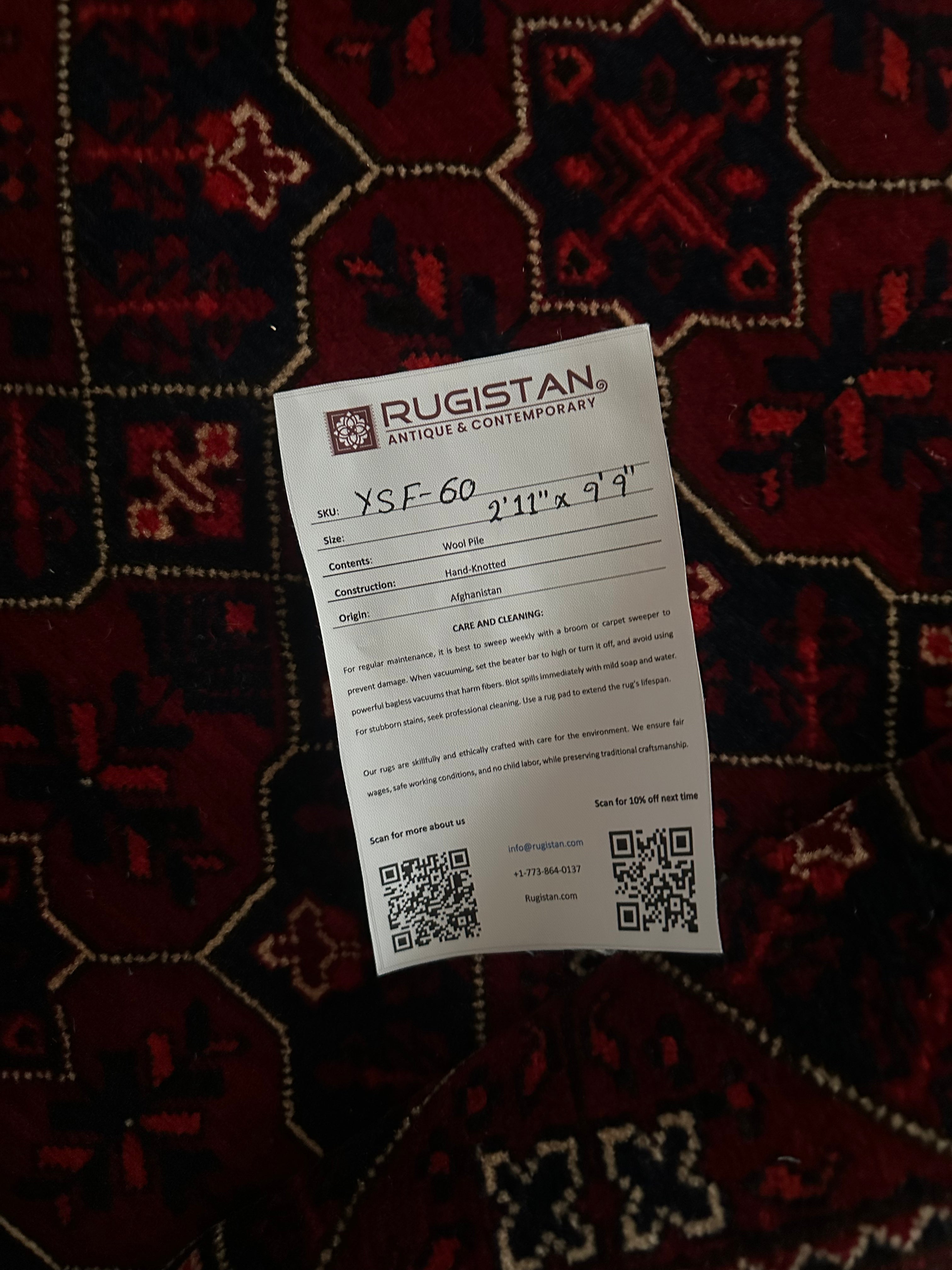 Afghani Runner runner size range tribal laid flat