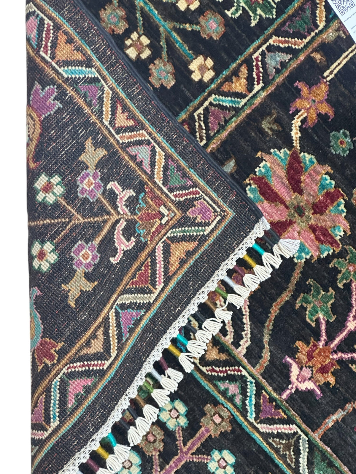 Afghani Rug 6x9 size range tribal laid flat