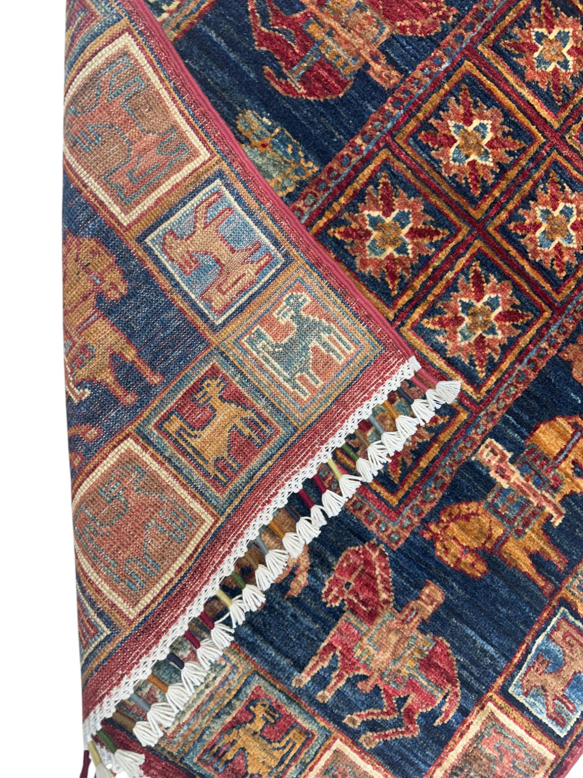 Afghani Runner runner size range tribal laid flat