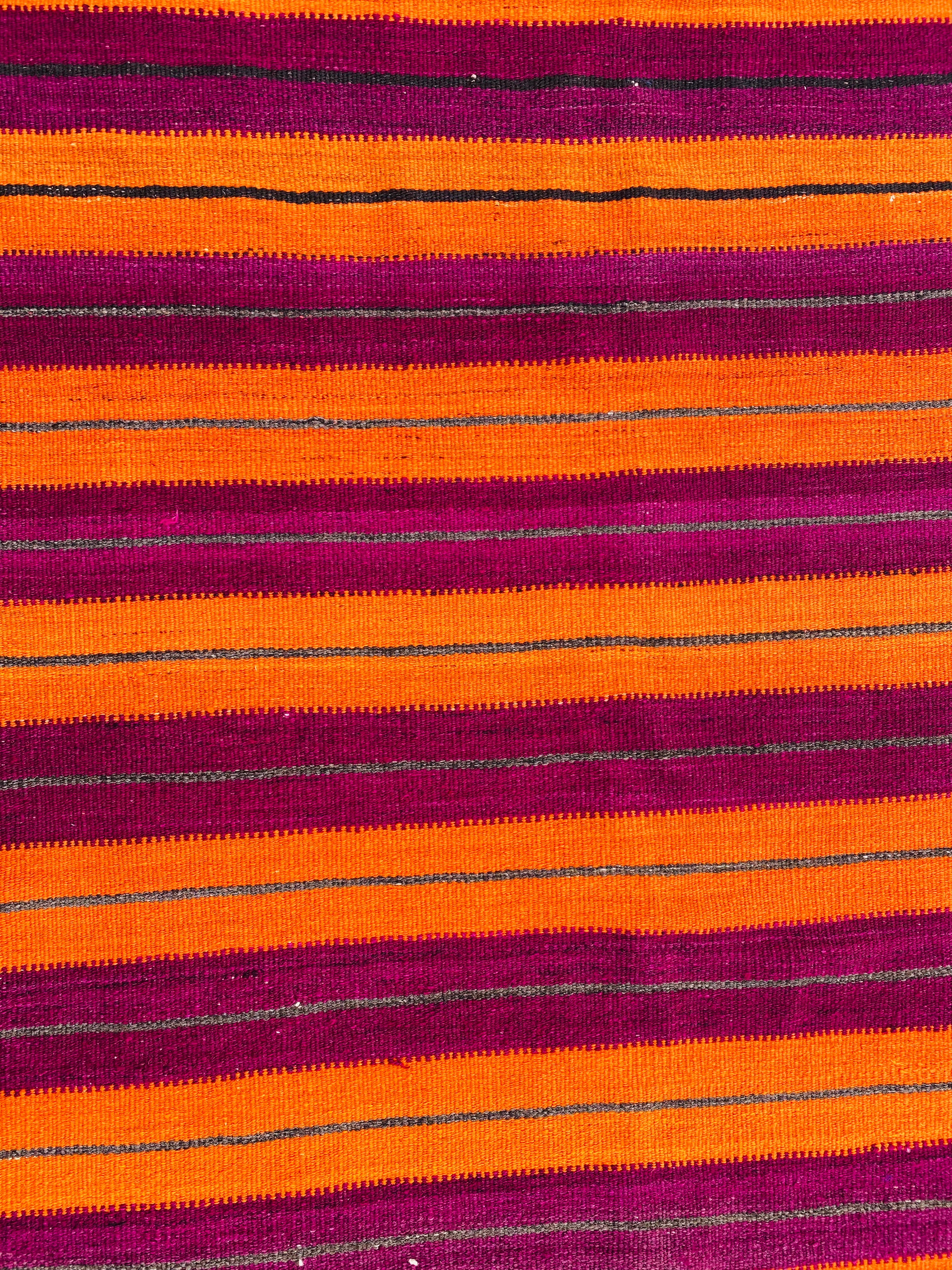 Afghani Kilim 12x15 size range tribal laid flat