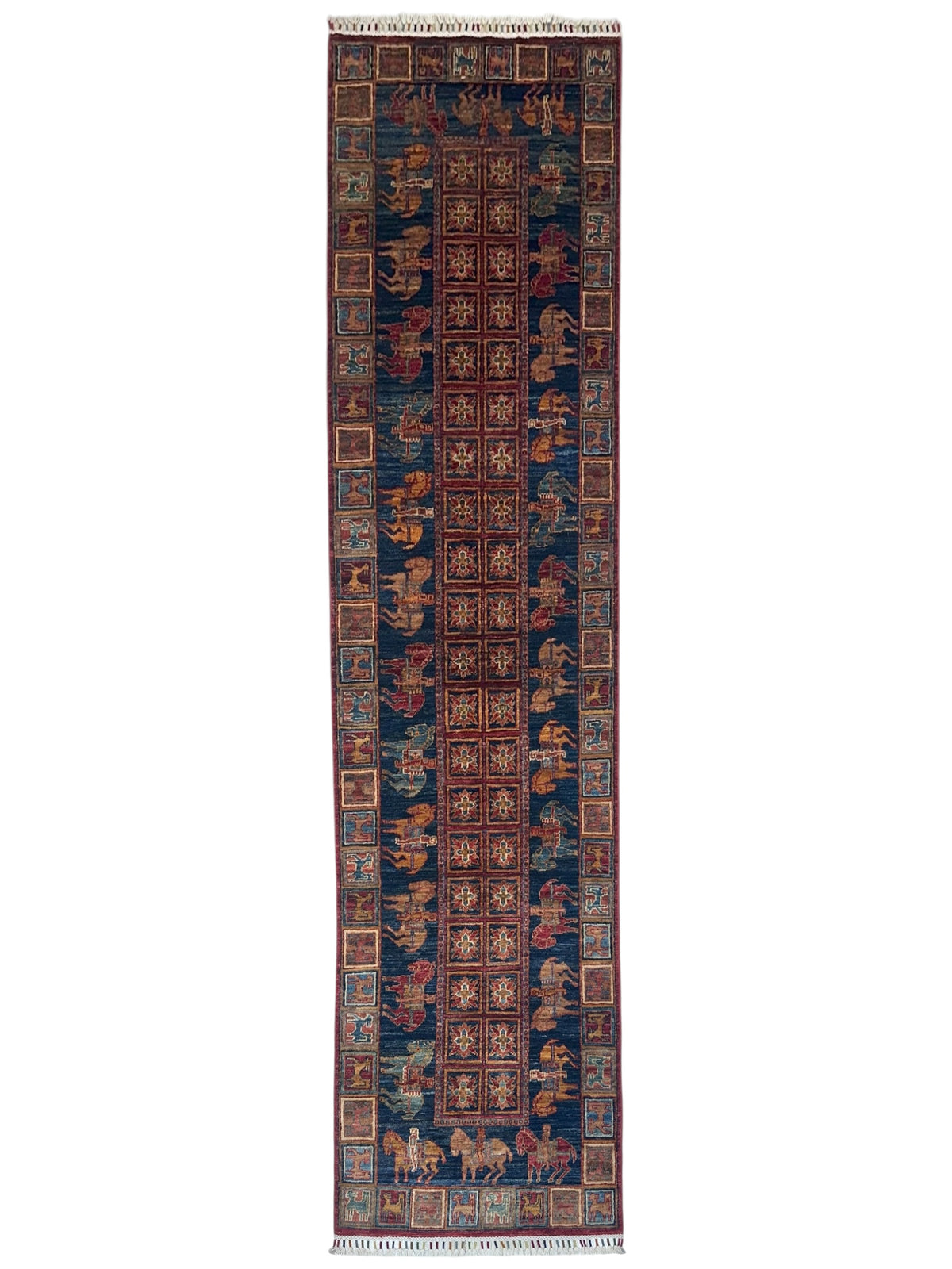 Afghani Runner runner size range tribal laid flat