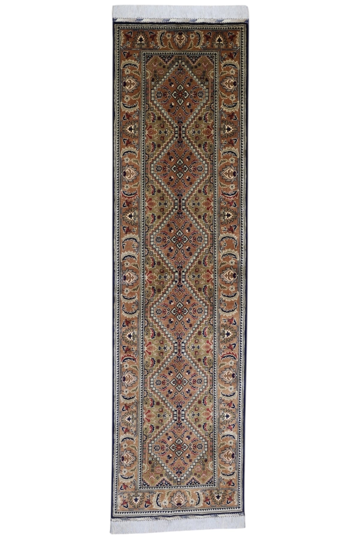 Afghani Runner runner size range tribal Beige laid flat