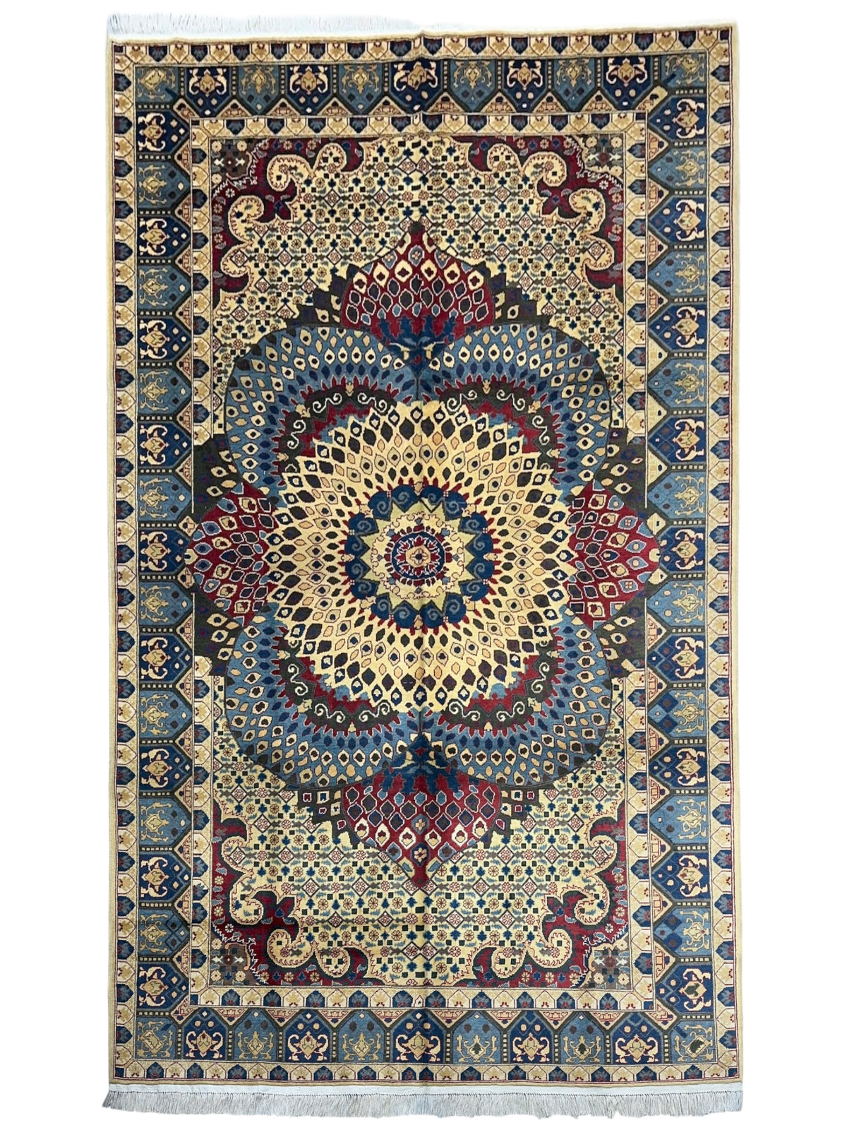 Afghani Rug 7x10 size range tribal laid flat