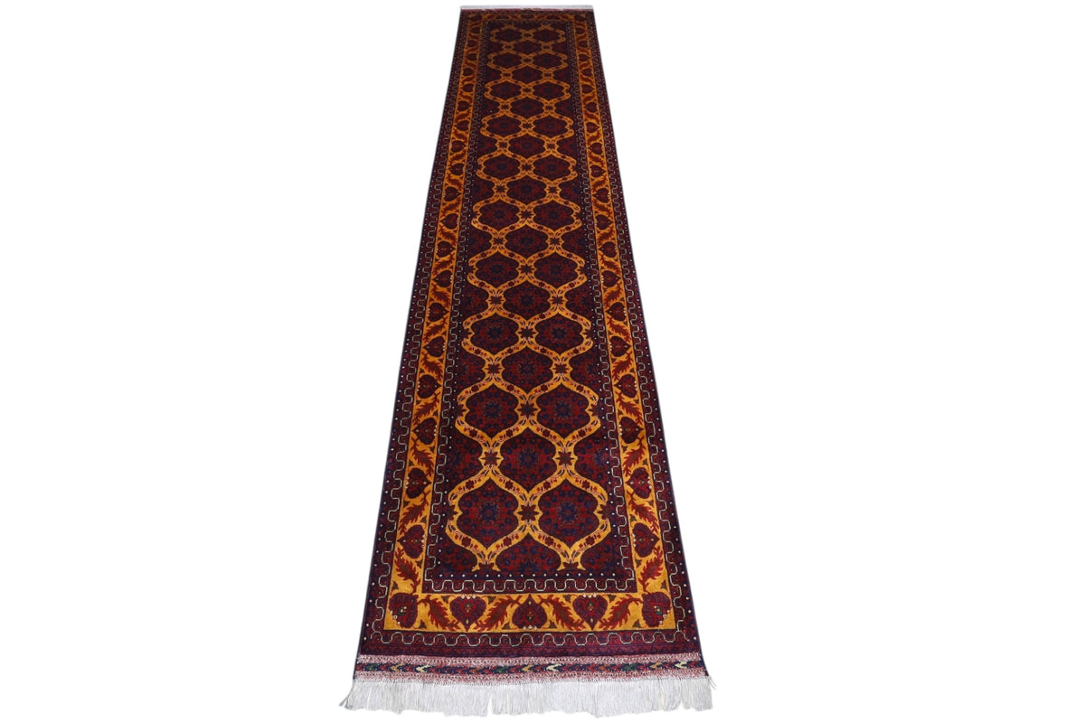 Afghani Runner runner size range tribal laid flat