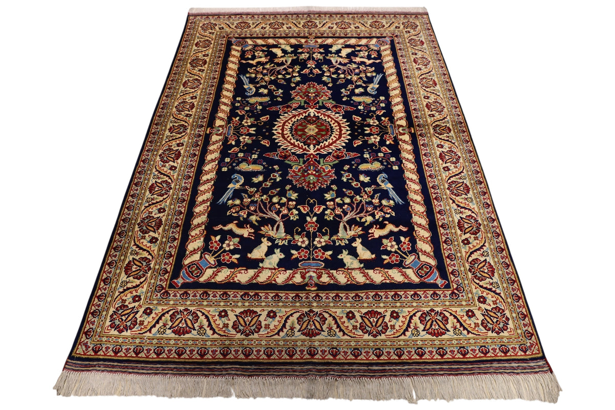 Afghani Rug 5x8 size range tribal laid flat