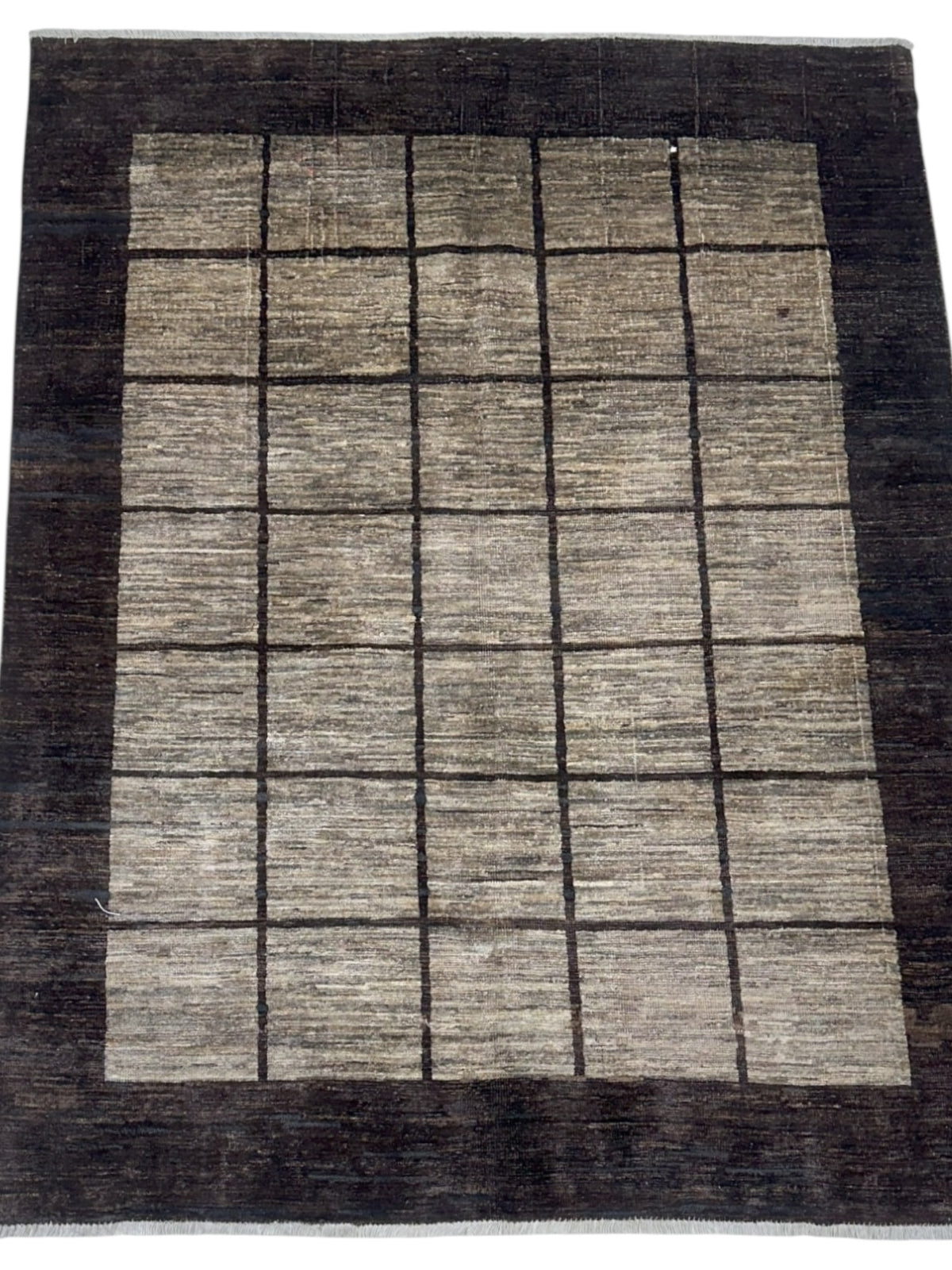 Afghani Rug 5x8 size range tribal laid flat