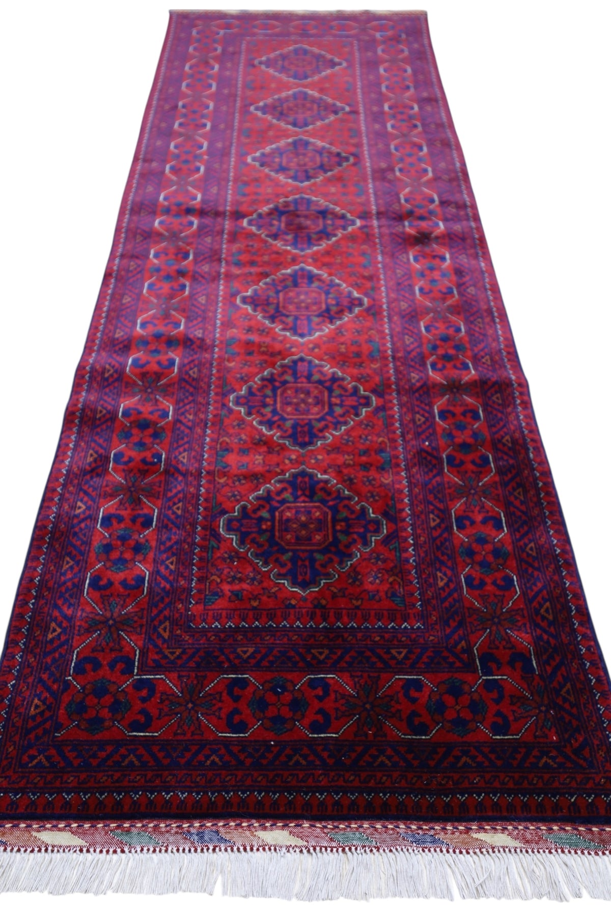Afghani Runner runner size range tribal laid flat