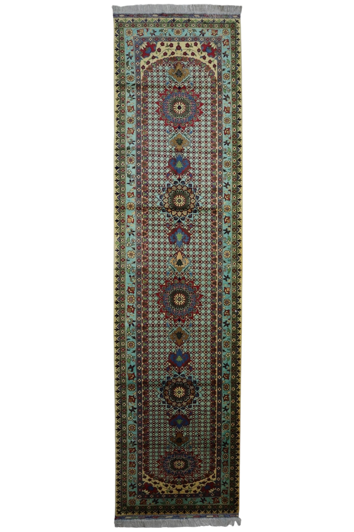 Afghani Rug 5x13 size range tribal laid flat