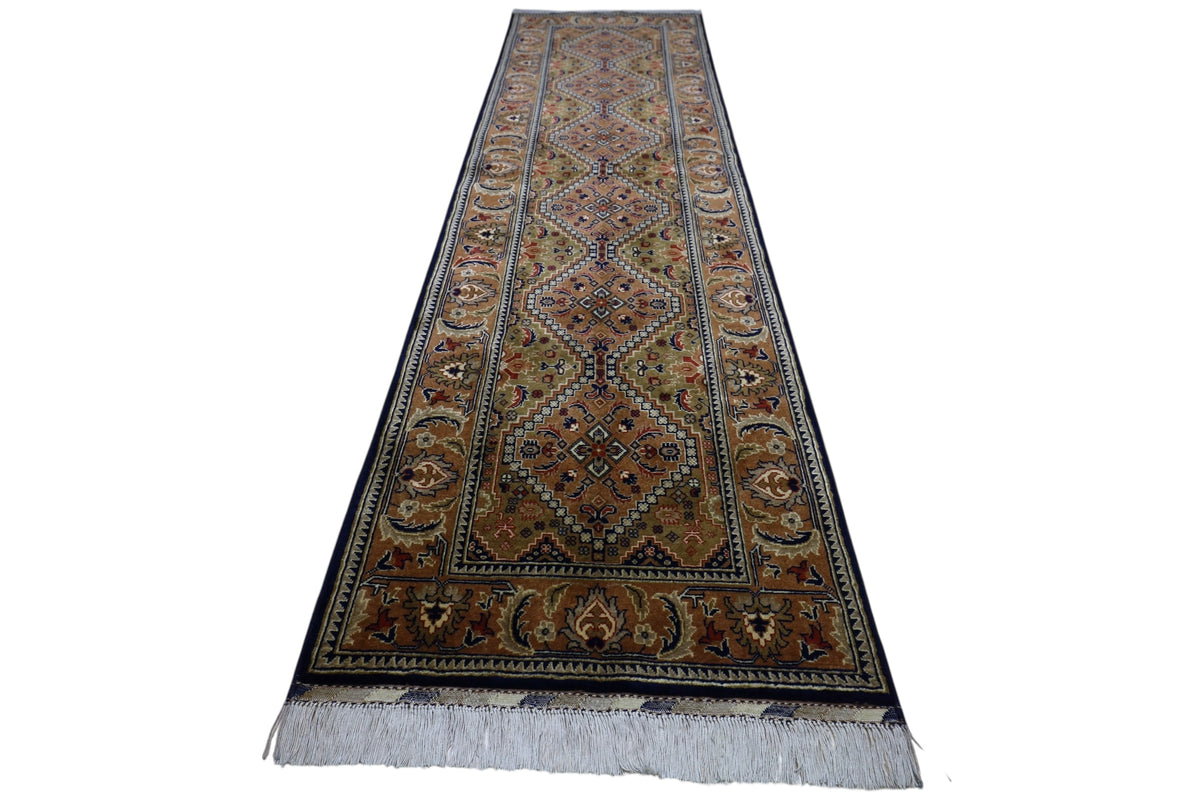 Afghani Runner runner size range tribal Beige laid flat