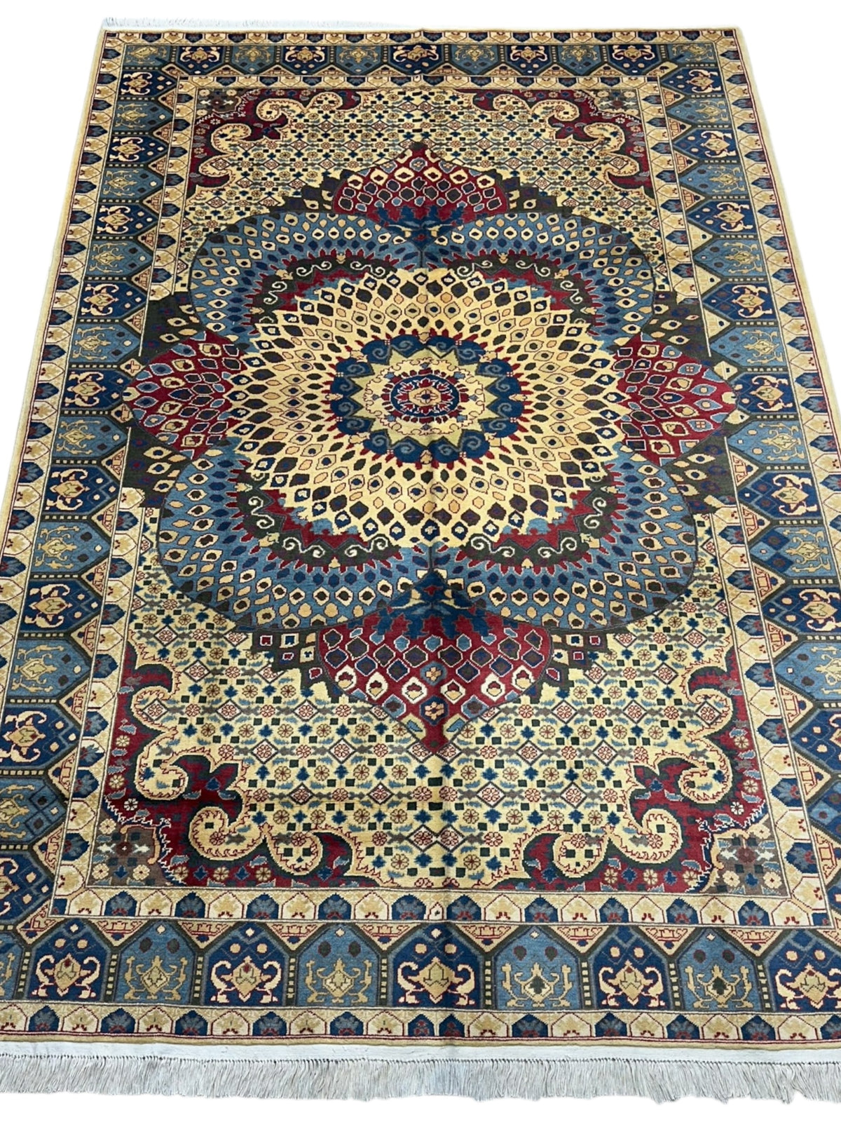 Afghani Rug 7x10 size range tribal laid flat