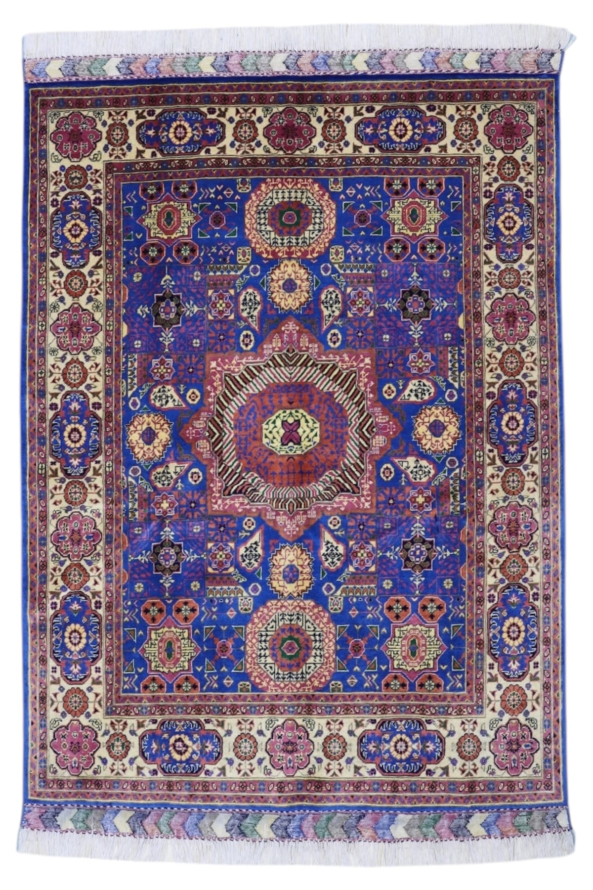 Afghani Rug 5x8 size range tribal laid flat