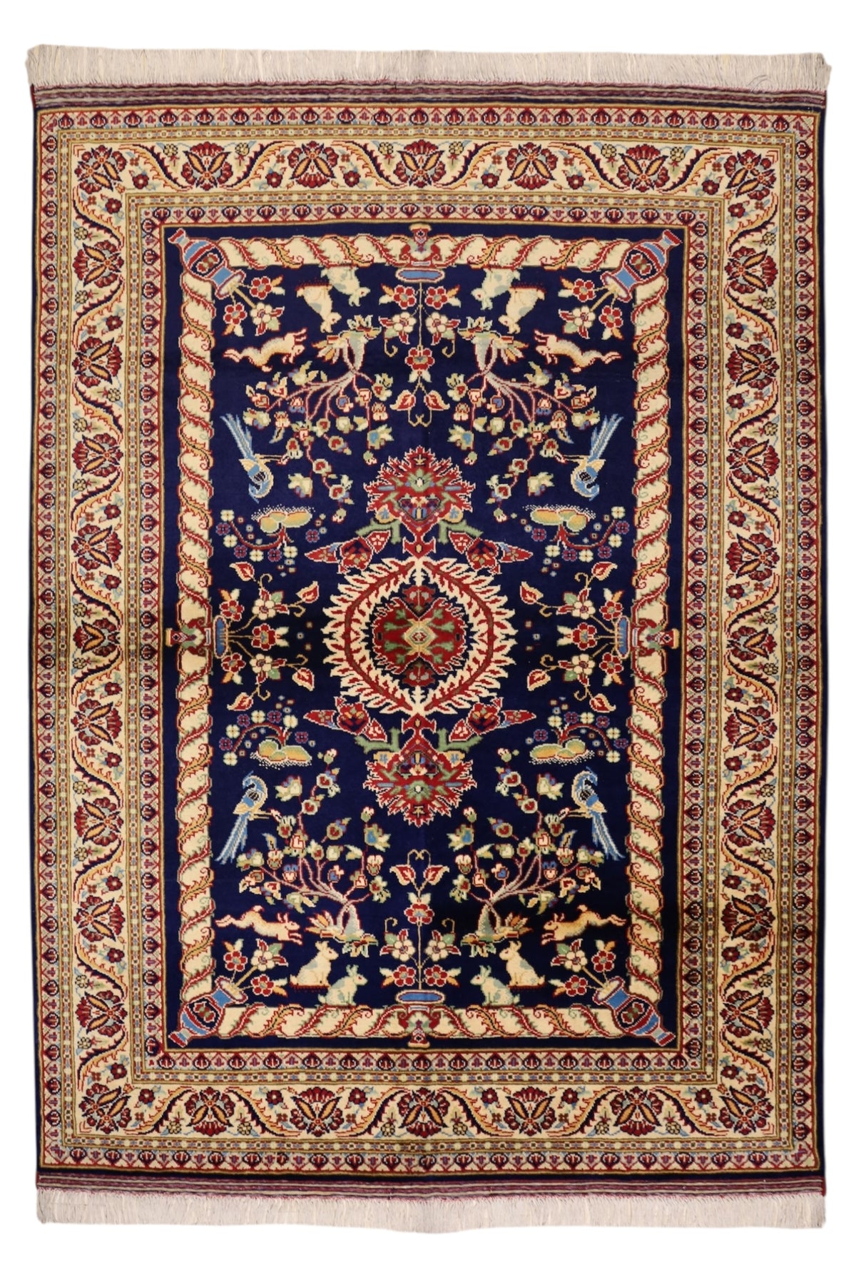 Afghani Rug 5x8 size range tribal laid flat