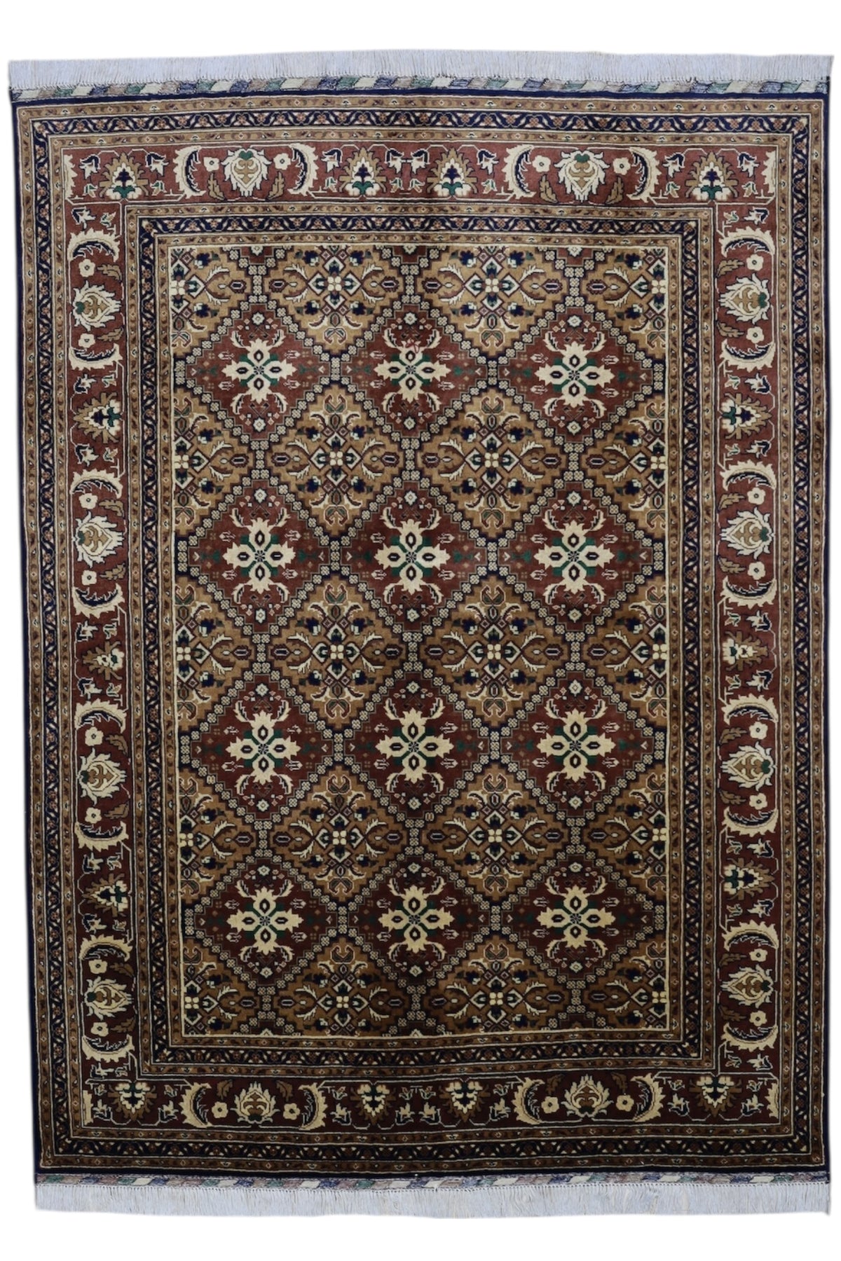 Afghani Rug 6x9 size range tribal laid flat
