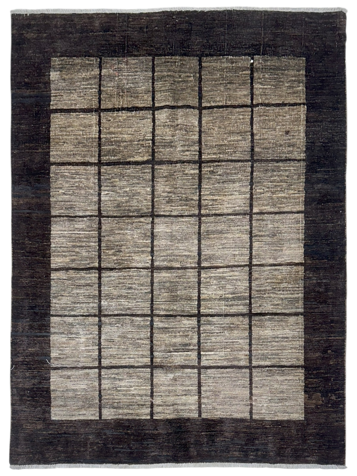 Afghani Rug 5x8 size range tribal laid flat