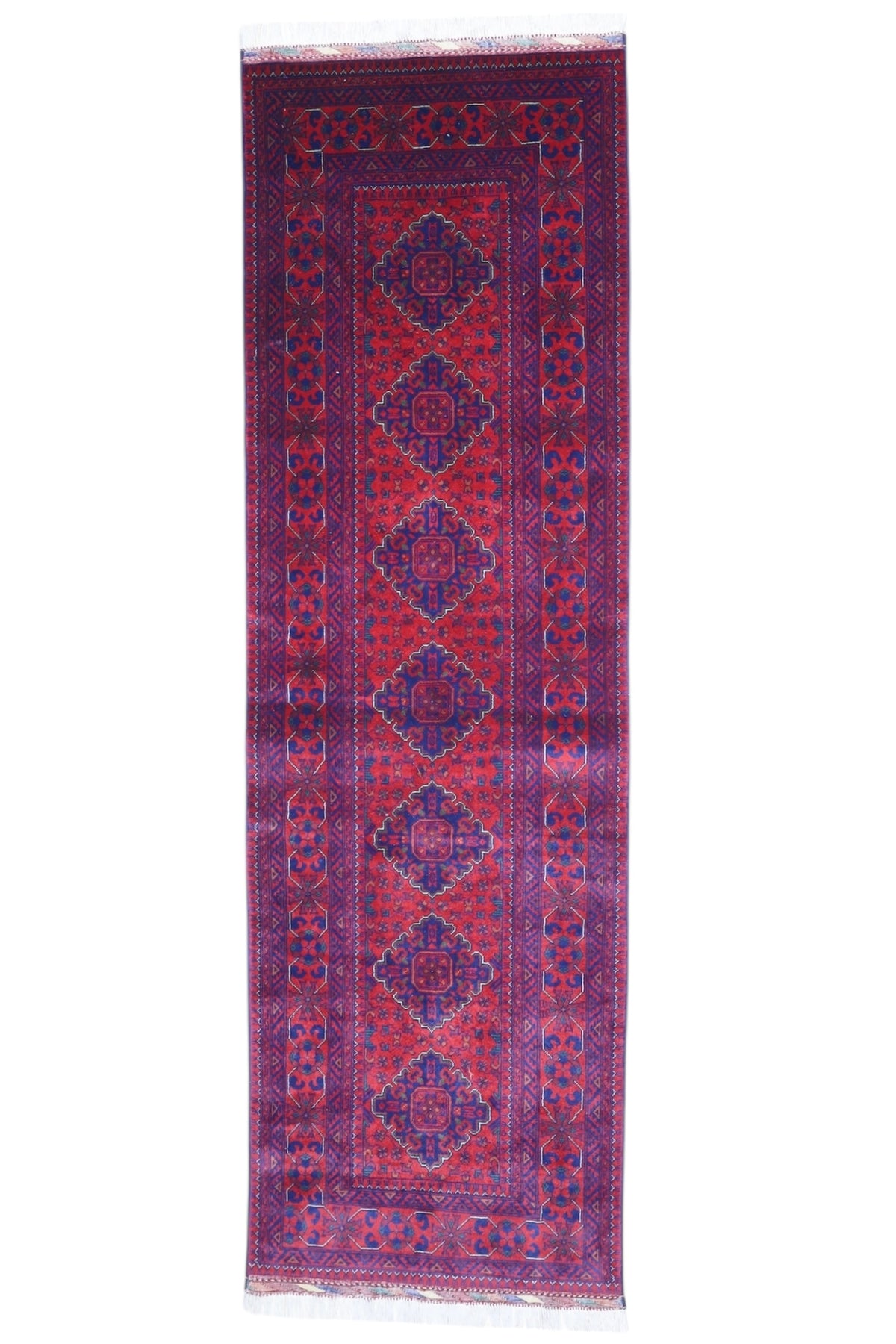 Afghani Runner runner size range tribal laid flat
