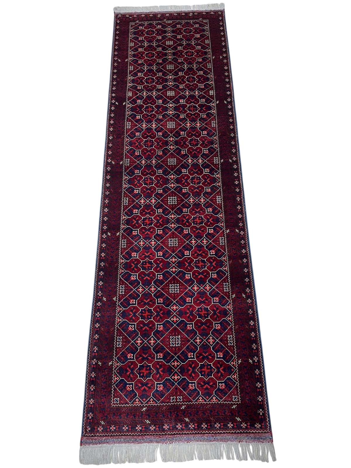 Afghani Runner runner size range tribal laid flat