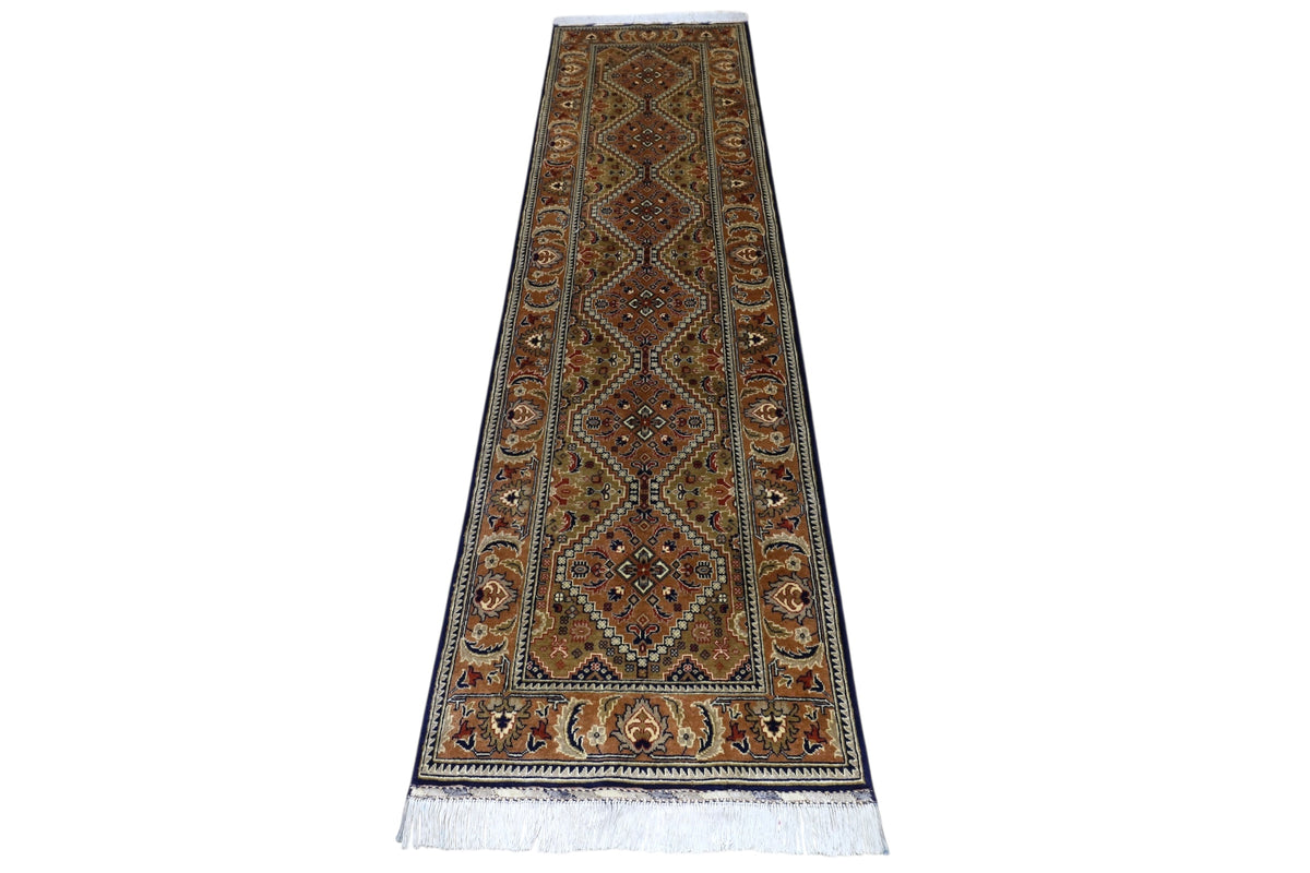 Afghani Runner runner size range tribal Beige laid flat
