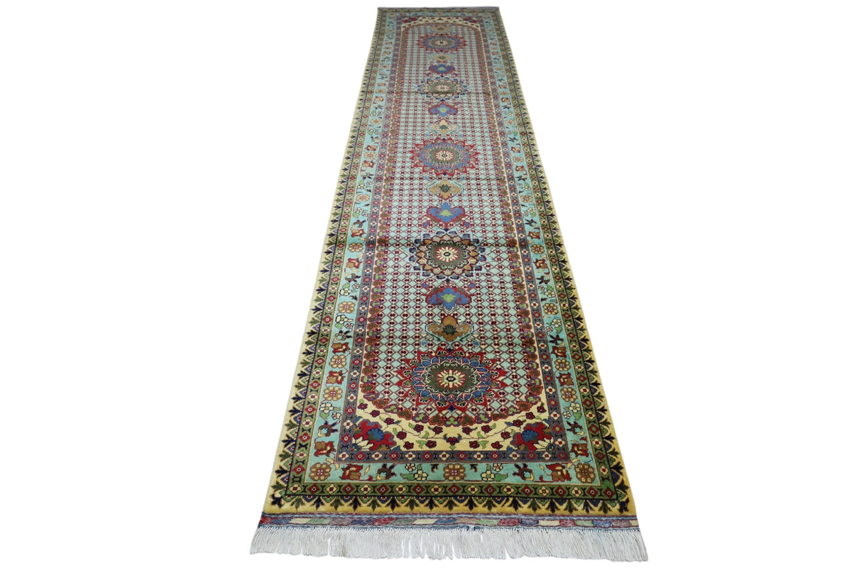 Afghani Rug 5x13 size range tribal laid flat