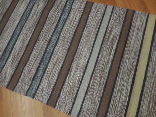 Scandinavian Rug 2'5" x 4'10", Hand-Woven, Brown, view 7