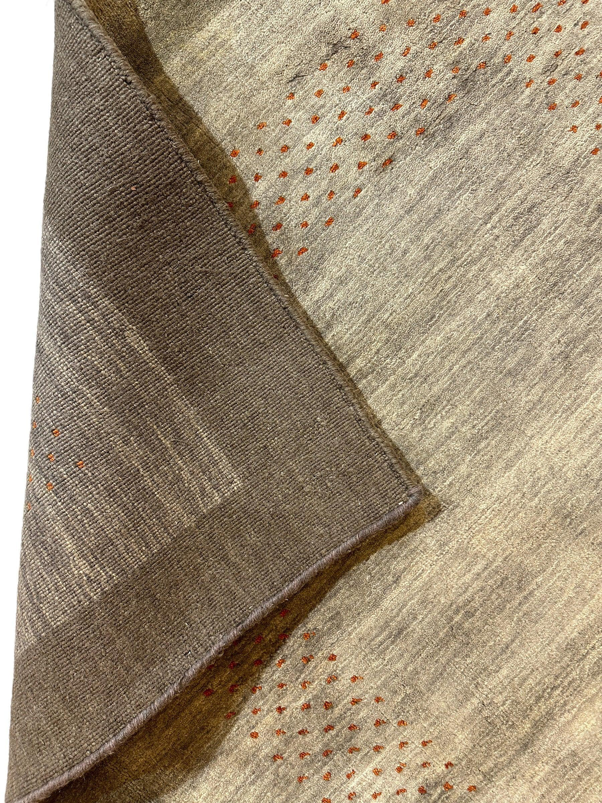 Dalyn Gabbeh Rug 4' x 6', Handmade Wool, Gray, view 6