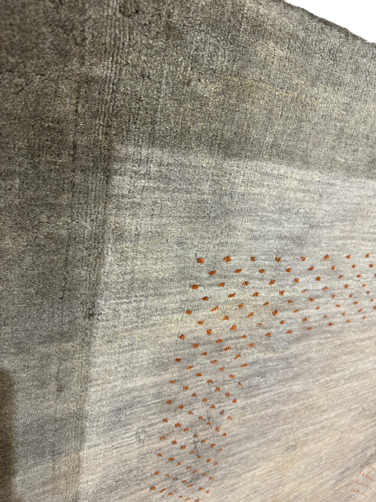Dalyn Gabbeh Rug 4' x 6', Handmade Wool, Gray, view 7