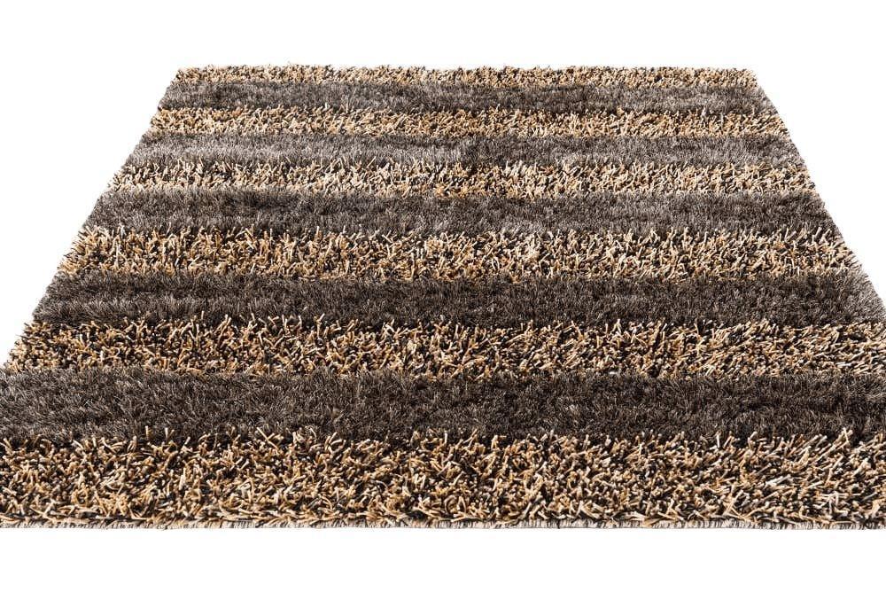 Shag Rug 5' x 6'7", Hand-Woven Polypropylene, view 3