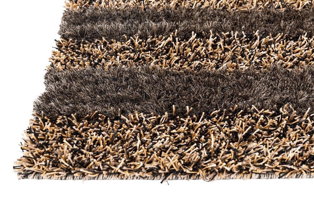 Shag Rug 5' x 6'7", Hand-Woven Polypropylene, view 4
