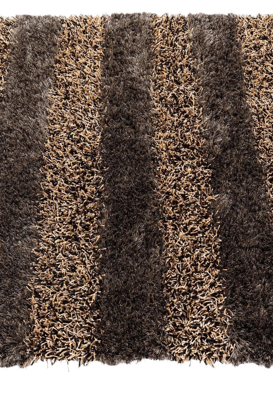 Shag Rug 5' x 6'7", Hand-Woven Polypropylene, view 5