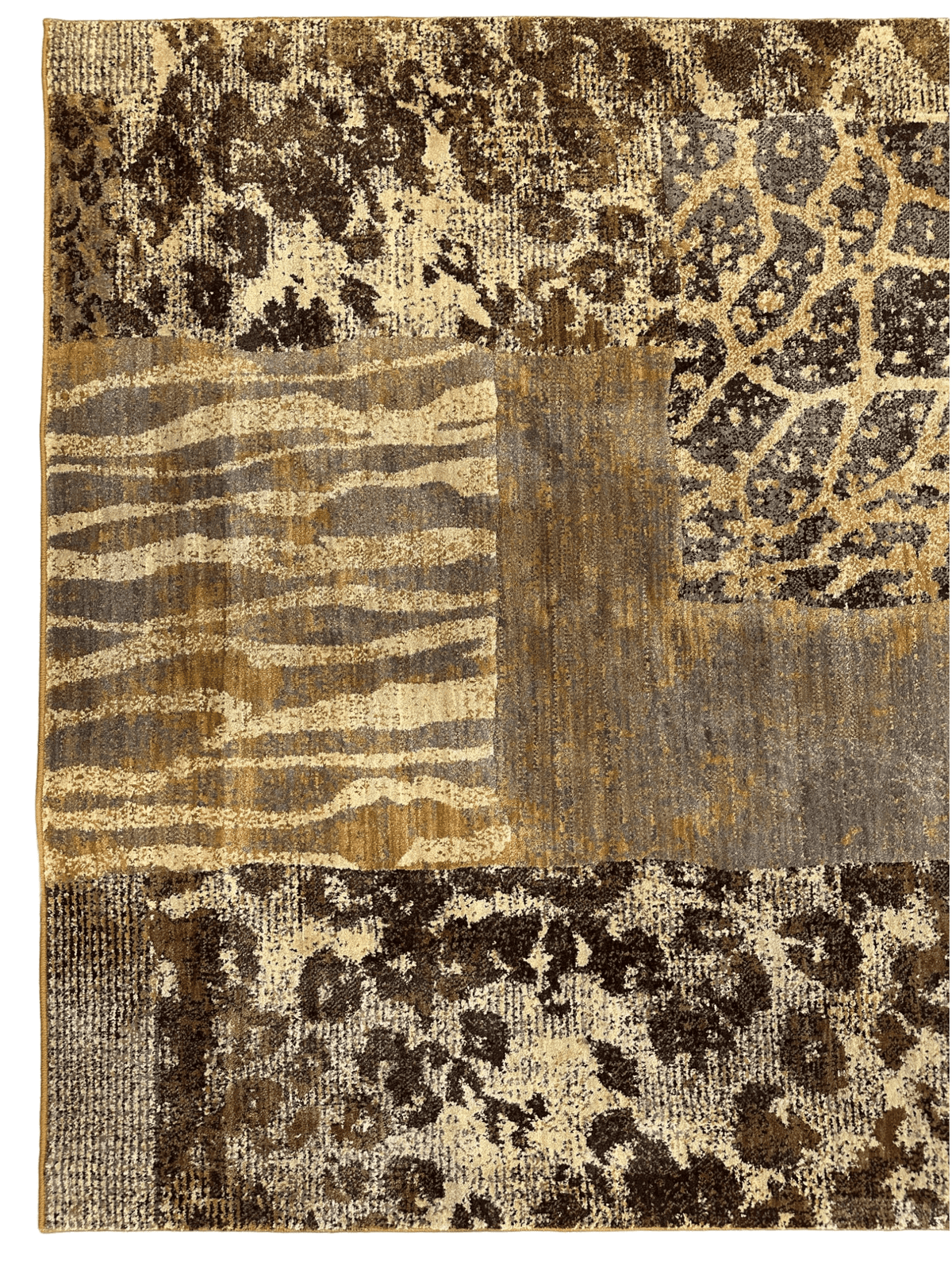 Karastan Carmel Santa Lucia Rug 5'6" x 8'3", Nylon, Chestnut, view 4