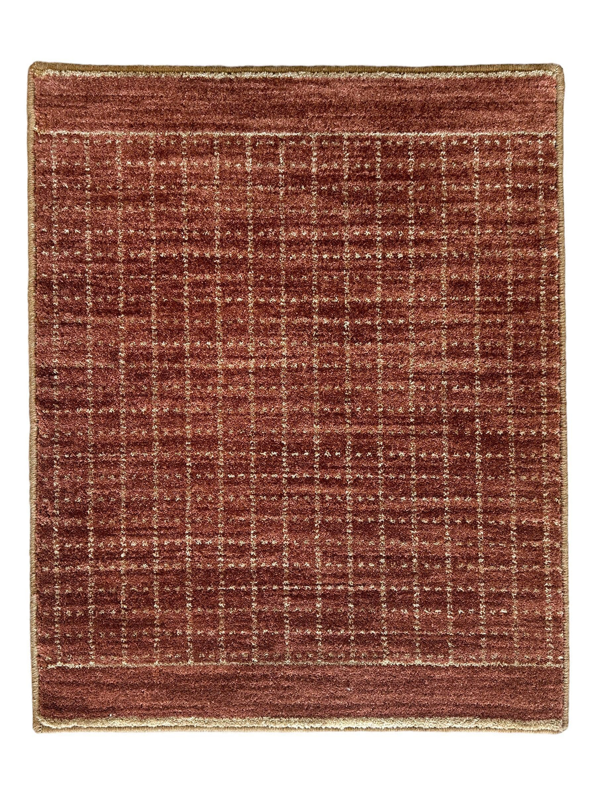 Karastan El Monte Sample Rug 30" x 35", Wool, Amaranth